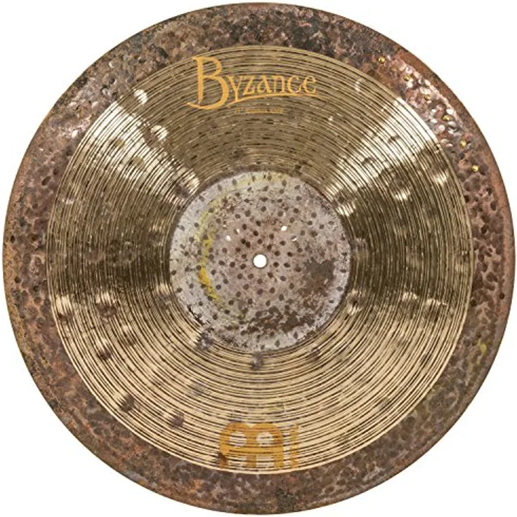 Meinl 21" Byzance Nuance Ride, Handgefertigtes Schlagzeugbecken mit traditioneller Ausführung und warmem Soundcharakter, Ralph Peterson Jr. Signature