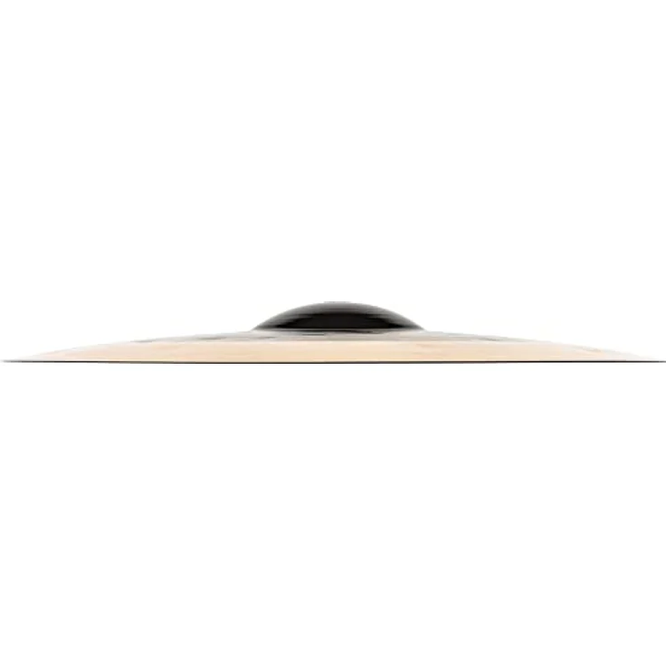 Meinl 19" Classics Custom Dual Crash, Schlagzeugbecken aus B-12 Bronze mit warmem Sound und explosiver Ansprache, Dark Brilliant Oberfläche – Bild 4
