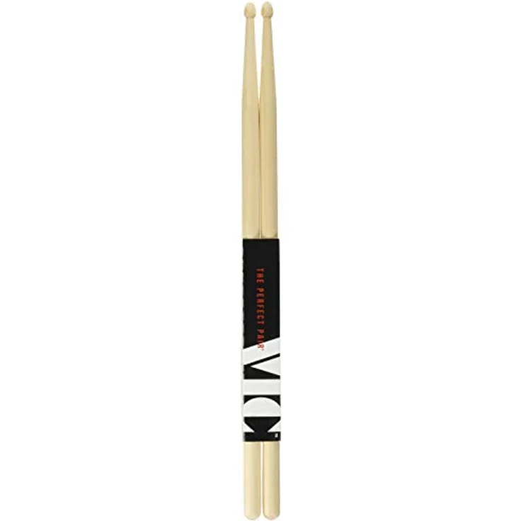 Vic Firth AH7A American Heritage - Maple, Drumsticks aus ausgesuchtem Ahornholz mit tropfenförmiger Spitze, 39,37 cm Länge, 1,37 cm Durchmesser – Bild 2