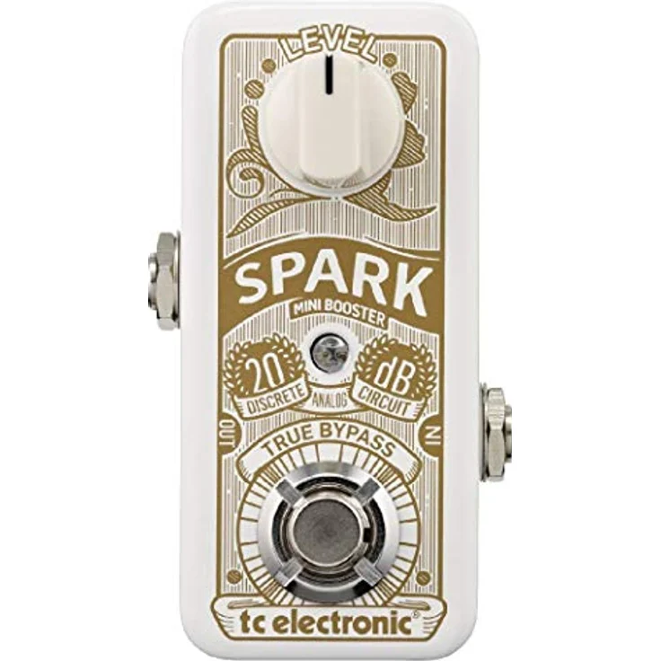 tc electronic Spark Mini Booster, Gitarren-Effektgerät mit 20 dB Pegelanhebung und True Bypass – Bild 2
