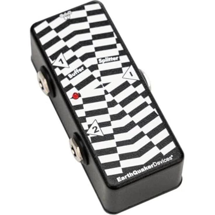 EarthQuaker Devices Buffer/Splitter, Gitarren-Effektgerät zur Signaltrennung mit 1 MOhm Eingangsimpedanz, Metallgehäuse, Hand-Made in USA – Bild 4