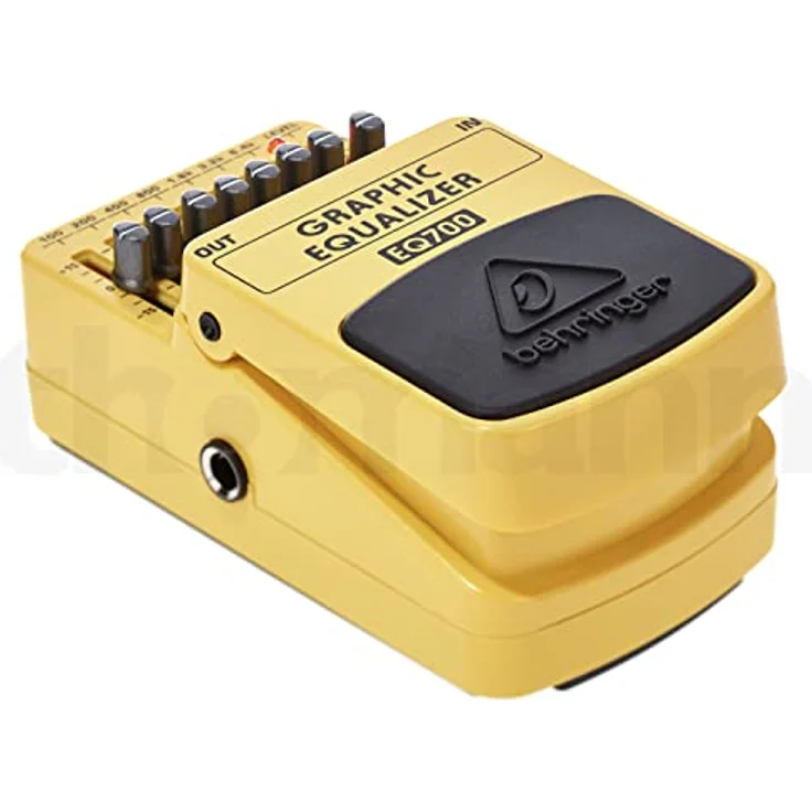 Behringer EQ700, grafischer 7-Band Equalizer Fußpedal zur Klangverfeinerung und Feedback-Eliminierung – Bild 7