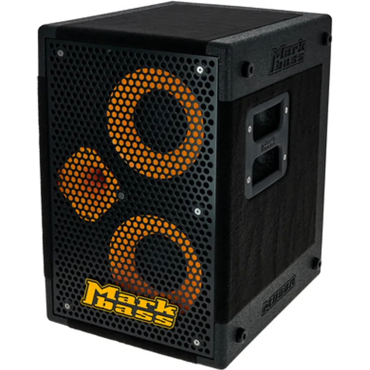 Markbass MB58R 102 Energy Box 4, Bassbox mit 2x10" Neodym Lautsprechern, 400 W, 4 Ohm, Frequenzbereich 40 Hz-20 kHz, biologisch abbaubares Gehäuse, 9,8 kg