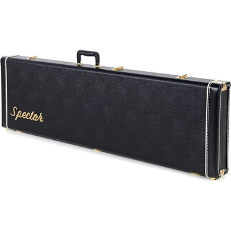 Spector Case, Gitarrenkoffer für 4 oder 5-Saiter Spector Bässe, Innenmaße 116 x 29,5 x 6 cm, mit Spector Logo