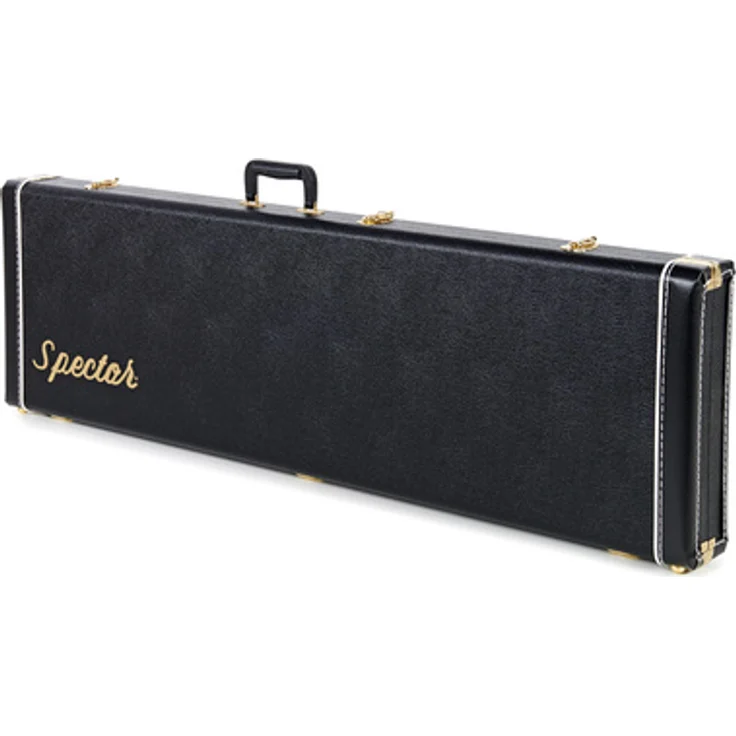 Spector Case, Gitarrenkoffer für 4 oder 5-Saiter Spector Bässe, Innenmaße 116 x 29,5 x 6 cm, mit Spector Logo