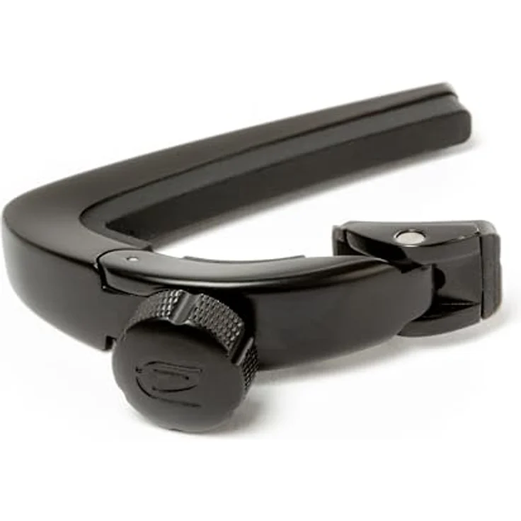 Dunlop Pivot Capo BK, Kapodaster mit selbstzentrierender Achse, schwarzes Finish und präzise Intonation – Bild 2