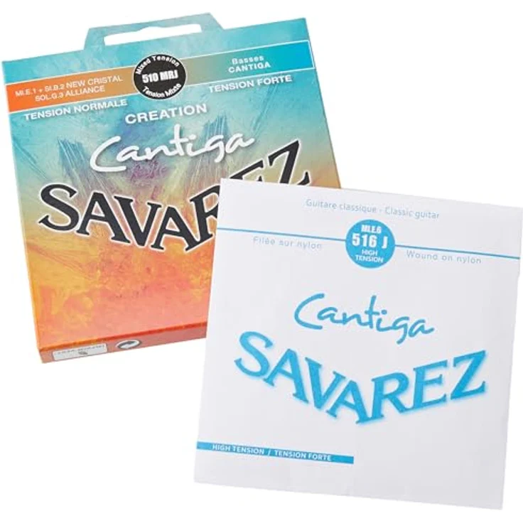 Savarez 510MRJ Cantiga, Gitarrensaiten Set für Konzertgitarre mit Normal/High Tension, Nylon und Fluorocarbon – Bild 3