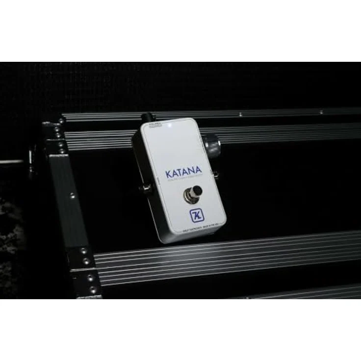 Keeley Katana Clean Boost "Throwback White" Edition, Gitarren-Effektpedal mit +30 dB Boost und True Bypass – Bild 6