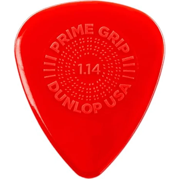 Dunlop Primegrip Delrin 500 Plektrum 1.14 mm, 12er Pack, Standardform für verbesserte Kontrolle – Bild 4