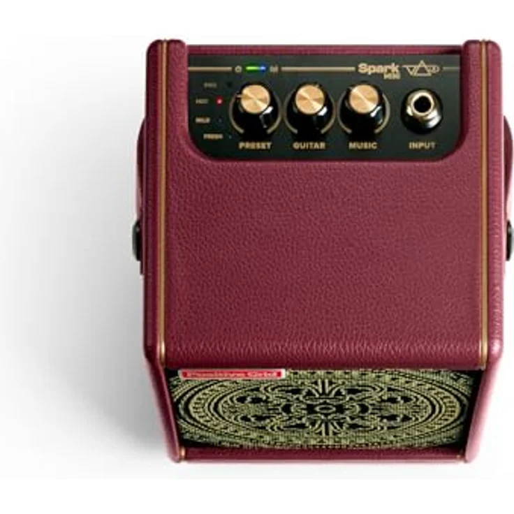 Positive Grid Spark Mini VAI, Modelling Combo-Verstärker mit 10 Watt Leistung, Burgundy, inklusive Steve Vai Custom-Presets und 43 onboard Effekten – Bild 4