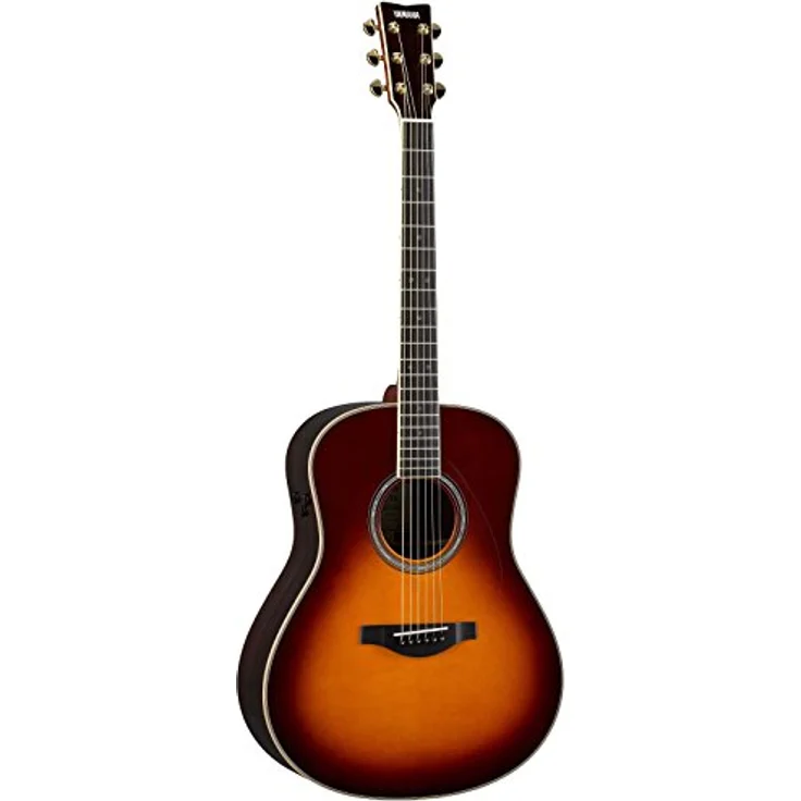 Yamaha Transacoustic LL-TA BS, Dreadnought Westerngitarre mit massiver Engelmann Fichtendecke, Palisander Boden & Zargen, 44mm Sattelbreite, System70 Transacoustic Preamp, Finish: Brown Sunburst, inkl. Softcase – Bild 1