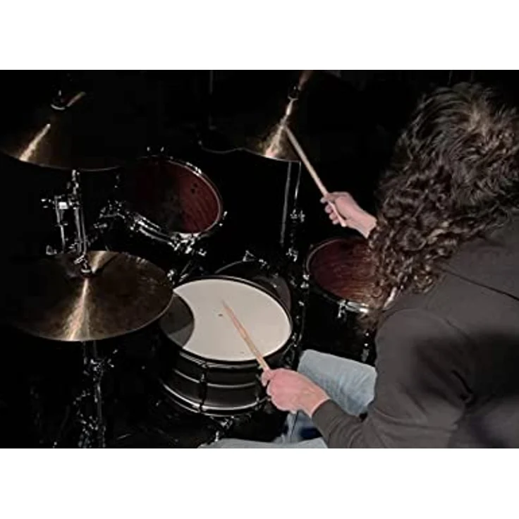 Tama 14"x5,5" Metalworks Black Steel Snare Drum, 1,2mm Stahlkessel mit matte Black Finish und schwarzer Kesselhardware – Bild 2
