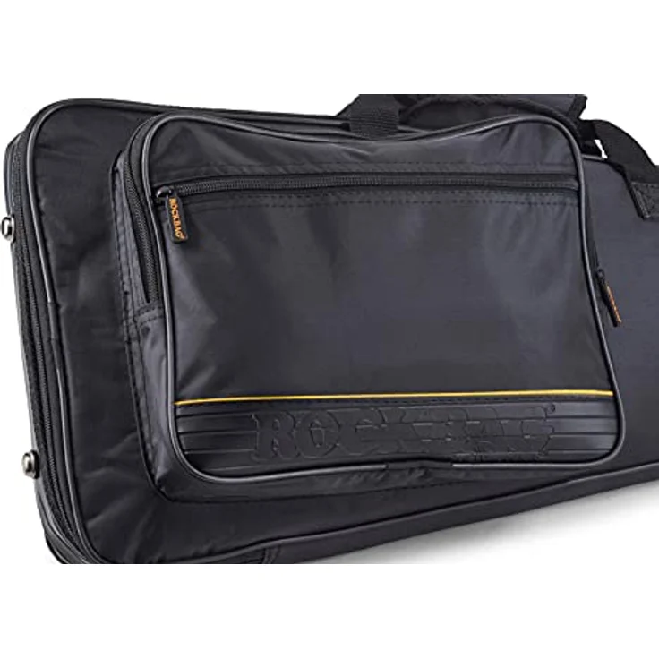 Rockbag RB 20500B Headless-Style G-Bag, Gitarrentasche mit 20mm Polsterung und großer Außentasche, schwarz – Bild 4