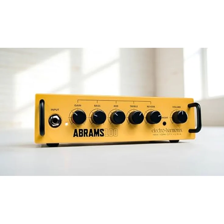 Electro Harmonix Abrams100, E-Gitarren-Topteil, 100 Watt, kompaktes Gehäuse, Reverb-Effekt, leicht, 1,1 kg – Bild 8