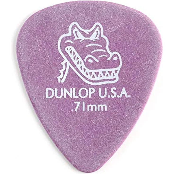 Dunlop Gator Grip Plektren Set, 72 Stück, 0,71 mm, light violet – Bild 2