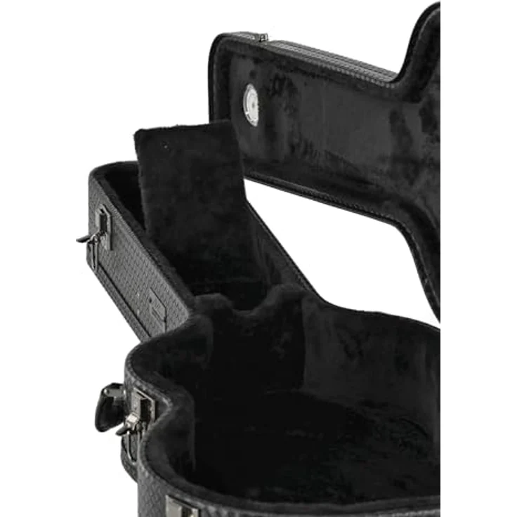 Manuel Rodriguez Vipera Classic Case, Gitarrenkoffer für Konzertgitarre mit schwarzem Lederimitat, 4 Schlösser, Zubehörfach und Hygrometer, 4,1 kg – Bild 11