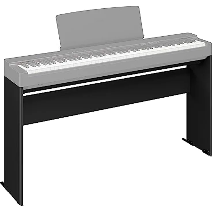 Yamaha L-200 Digital Piano Ständer, robuster Holzständer in elegantem Schwarz, passend für Yamaha P-225