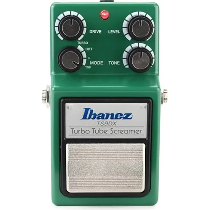 Ibanez TS9DX Turbo Tube Screamer, Overdrive-Pedal für Gitarren mit variabler Effekttiefe – Bild 3