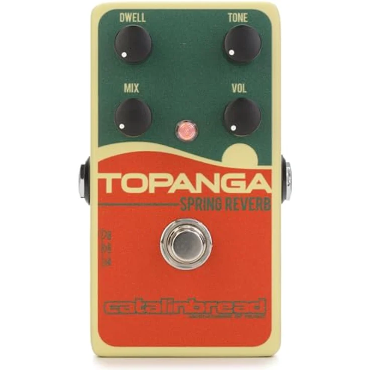 Catalinbread Topanga Reverb, E-Gitarren Effektpedal mit Röhren-Federhall Emulation, Made in USA – Bild 1