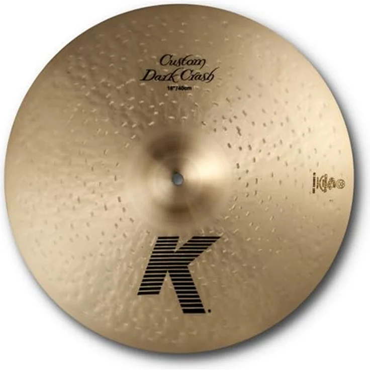 Zildjian K-Custom Dark Crash 16", hochwertiges Schlagzeugbecken für ausgewogene Klänge – Bild 1