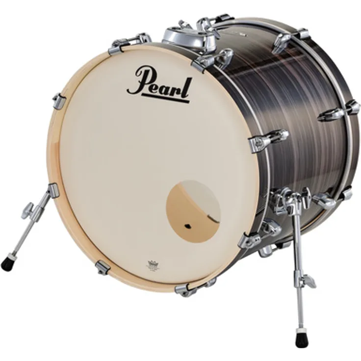 Pearl 20"x16" Export BD M. Amethyst, Bass Drum in Metallic Amethyst Twist mit 6-lagigen Pappelkessel und Chrom Kesselhardware