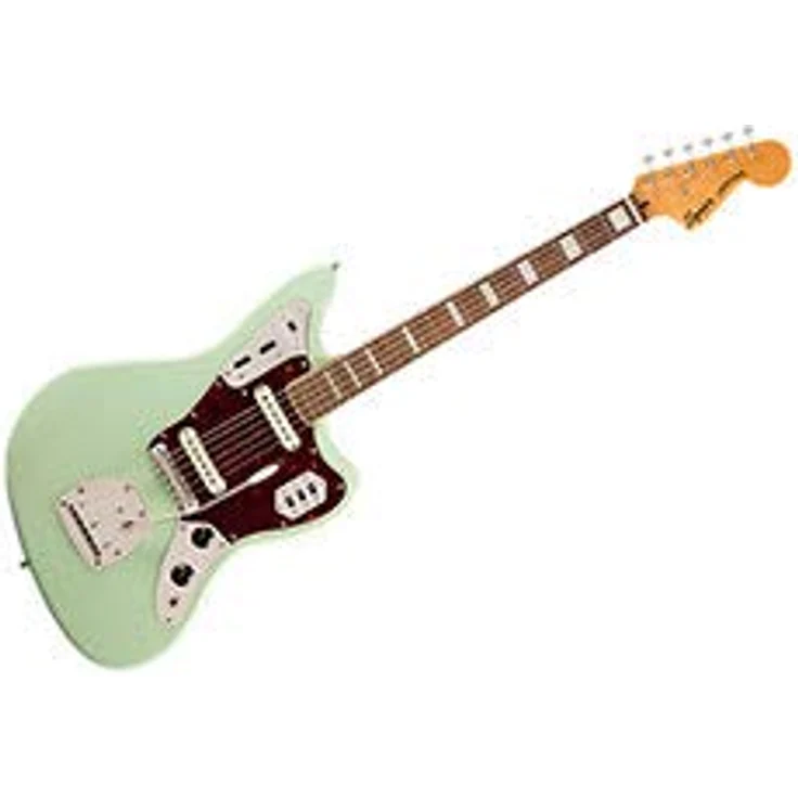 Squier by Fender Classic Vibe 60er Jazzmaster E-Gitarre, Surf Green, vintage-getöntes Hals-Finish, Alnico-Tonabnehmer, normale Größe – Bild 4