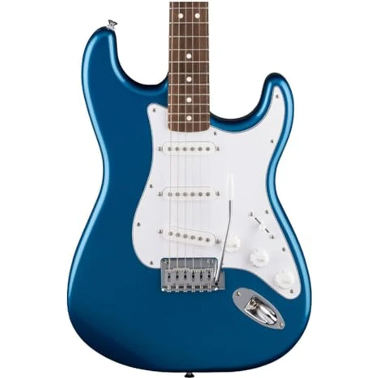 Fender Standard Stratocaster, E-Gitarre in Aqua Marine Metallic – Bild 3