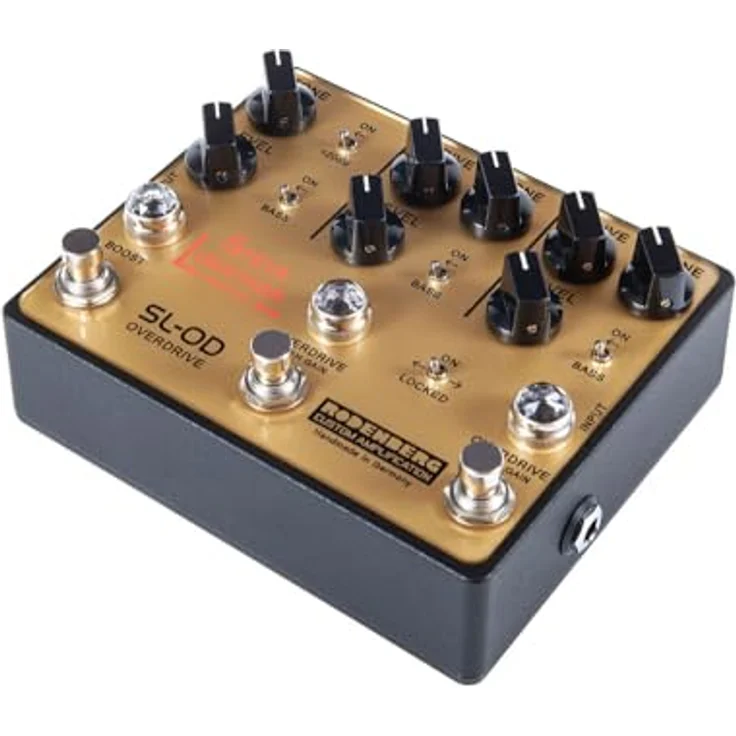 Rodenberg SL-OD Overdrive, Steve Lukather Signature Effektpedal mit 3 unabhängigen Overdrive-Optionen und True Bypass – Bild 3