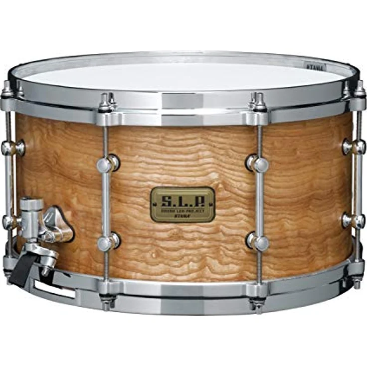 Tama LGM137-STA Sound Lab Snare, 13"x07" Snare Drum aus G-Maple mit Satin Tamo Ash, Chrom Kesselhardware und Evans Fellen – Bild 1