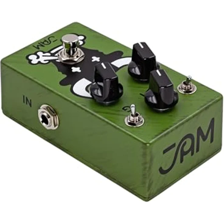 JAM pedals Octaurus Octafuzz, Effektpedal für E-Gitarre mit intuitivem Layout, Gain-, Level- und Tone-Regler, Mid-Scooped- und Full-Range-Voicing, symmetrisches und asymmetrisches Clipping, True Bypass – Bild 7