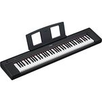 Yamaha NP-35 Piaggero Black, Digitalpiano mit 76 anschlagsdynamischen Tasten, 15 Sounds und 64-stimmiger Polyphonie