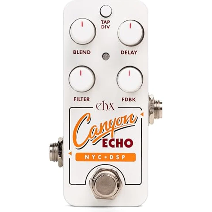 Electro Harmonix Pico Canyon Echo Digital Delay, Effektpedal für E-Gitarre mit Tap Tempo und wählbarem Tails-Bypass – Bild 1