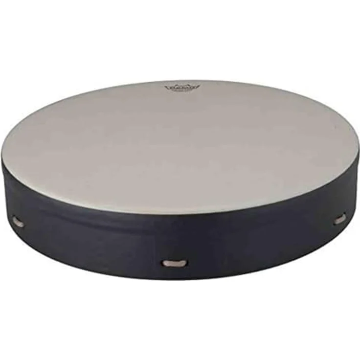 Remo Buffalo Drum 22"x3,5" Comfort, Percussion mit Acousticon Kessel und Matte Black Finish, inkl. Schlägel – Bild 2