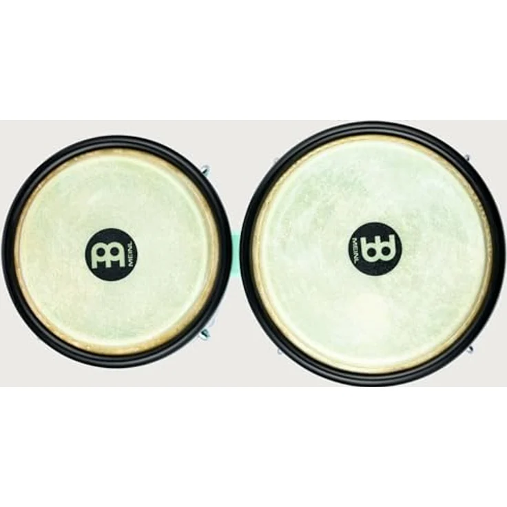Meinl HB50SF Journey Bongo Green, 6,5" Macho & 7,5" Hembra, ABS Kunststoff, handselektierte Wasserbüffelfelle, schwarze Hardware, Seafoam Green – Bild 9