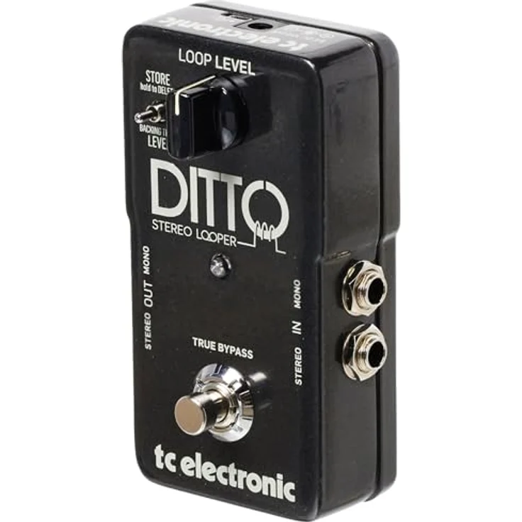 TC Electronic DITTO STEREO LOOPER, intuitives Looper-Pedal mit Stereo-I/O, 5 Minuten Loop-Zeit und Loop-Import/Export – Bild 3