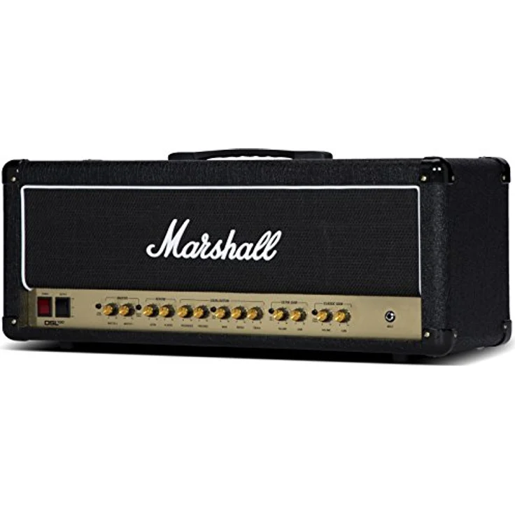 Marshall DSL100HR, E-Gitarren-Topteil mit 100 Watt, 4x ECC83 & 4x EL34 Röhren, 2 Kanäle, Digital-Reverb, inkl. Fußschalter – Bild 2