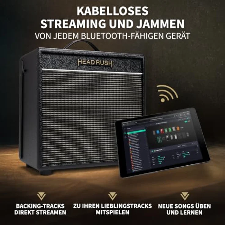 Headrush FRFR-8 Cab, Aktiver 480 W FRFR Lautsprecher mit 8" Custom-Woofer und Bluetooth 5.3 – Bild 5