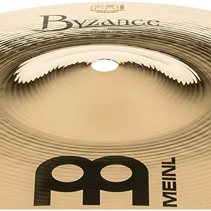 Meinl 10" Byzance Splash Brilliant, handgehämmertes Schlagzeugbecken aus B20 Bronze mit feinen Höhen und dynamischer Ansprache – Bild 6