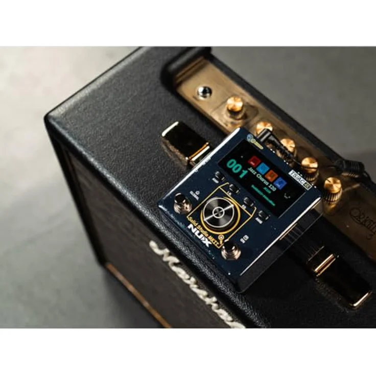 Nux Solid Studio MKII B-Stock, Gitarren-Multieffekte mit Stereo CYBER IR™ Engine, 128 Preset-Speicherplätzen, Aluminium-Druckguss-Gehäuse – Bild 7