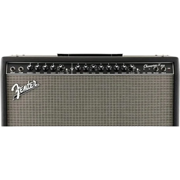 Fender Champion II 100, Combo-Verstärker für E-Gitarre mit 100 Watt, 2x12" Lautsprechern, schwarz – Bild 3