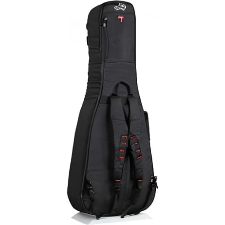 Gator G-PG Classic Guitar, Gitarrentasche der ProGo Ultimate Serie mit 25 mm Polsterung, Schwarz, inkl. Regenhülle und mehreren Taschen – Bild 11