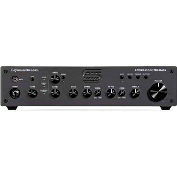 Seymour Duncan PowerStage 700 Bass, Bass Verstärker Topteil mit 700 Watt, 4-Band-EQ und zuschaltbarem Overdrive – Bild 1