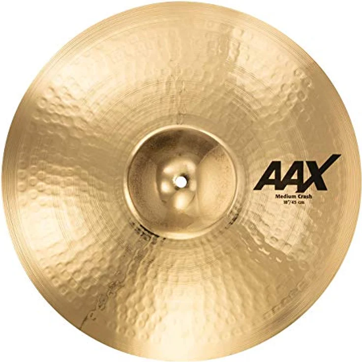 Sabian 18" AAX Medium Crash, B20 Bronze Schlagzeugbecken mit kräftigem und modernem Sound – Bild 2