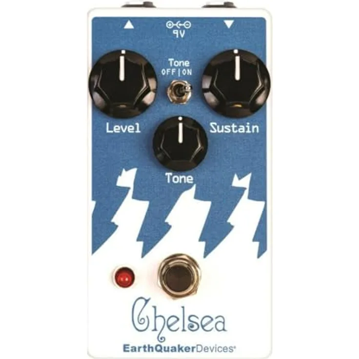 EarthQuaker Devices Chelsea - Low End Fuzz Driver, Bass Fuzz Effekt Pedal mit Flexi-Switch-Technologie und True Bypass, handgefertigt in USA