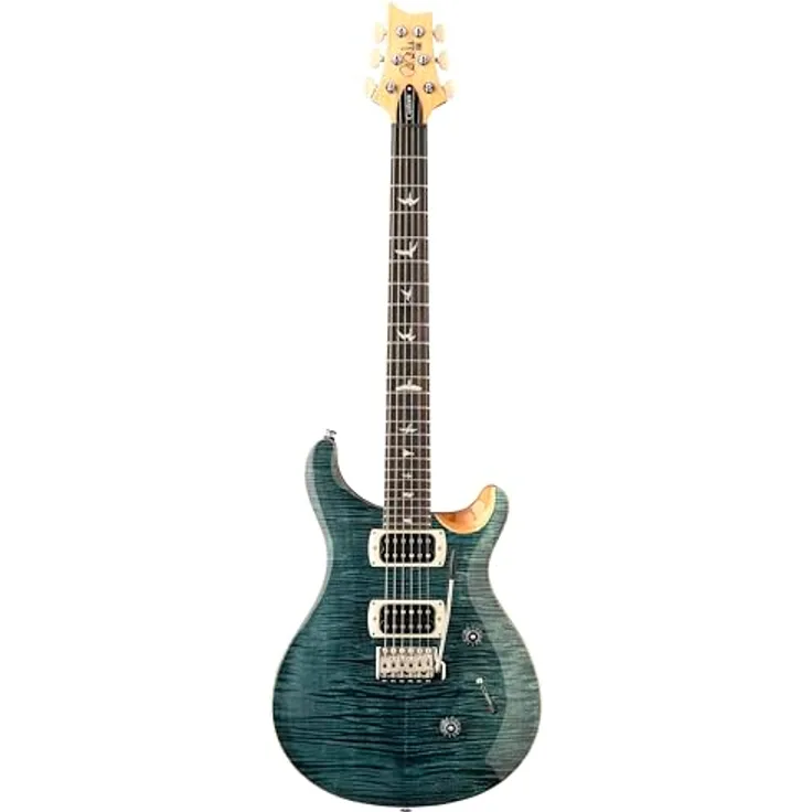 PRS SE Custom 24, E-Gitarre mit Mahagoni Korpus, gewölbter Ahorndecke, 24 Bünden, Slate Blue