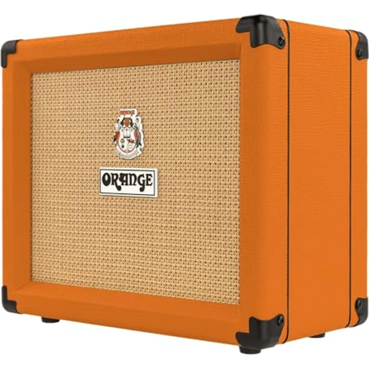 Orange Crush 20, Solid State E-Gitarren-Combo mit 20 Watt Leistung, 1 x 8 Zoll Lautsprecher, Clean/Dirty Umschalter, orange – Bild 4