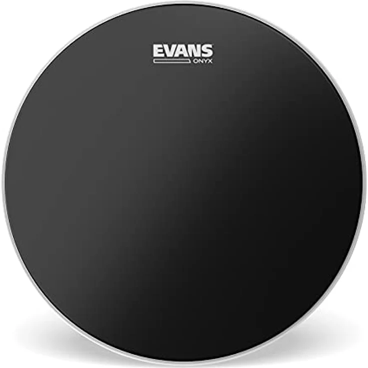 Evans Black Onyx 16", B16ONX2, Tom Fell für Schlagzeug mit ausgewogenem Sound – Bild 1