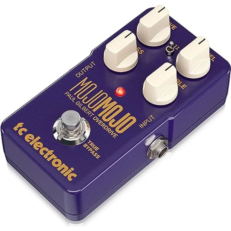 tc electronic Mojo Mojo Paul Gilbert Overdrive, Effektpedal für E-Gitarre mit extra Gain-Mod-Schalter und hohem Headroom – Bild 5