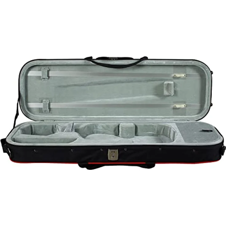 Hidersine Vivente Viola Set 15", massive Fichtendecke, Ahornboden, Ebenholzgriffbrett, Aluminium Saitenhalter, inkl. Bogen und Etui – Bild 4