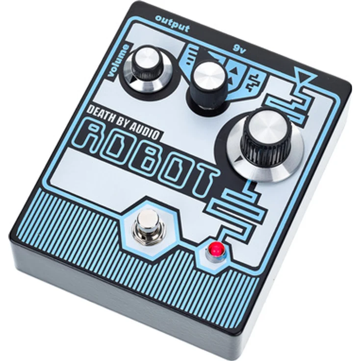 Death by Audio Robot, Bitcrusher/Pitchshifter Effektpedal mit 8 Bit Pitchtransposition, 4 Modi, handgefertigt in New York City